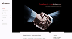 Desktop Screenshot of corelase.fi